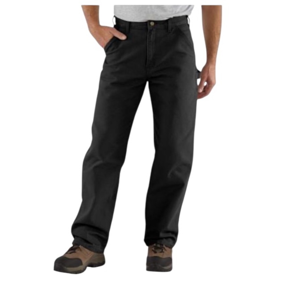 Carhartt B11 Washed Duck Work Loose Fit Pant Black 42x30 NWT